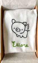 Carica l'immagine nel visualizzatore di Gallery, Body con porcellino e nome